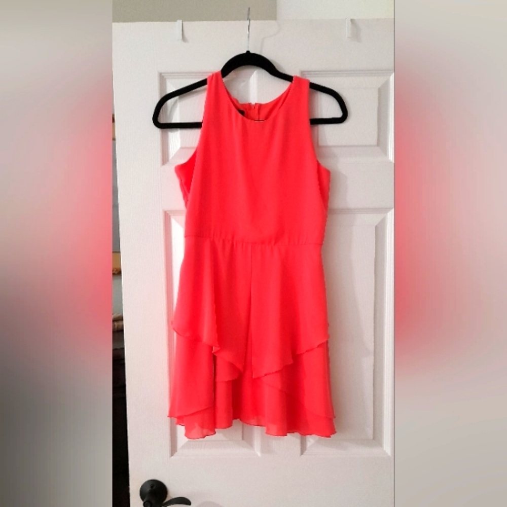Coral kids dress